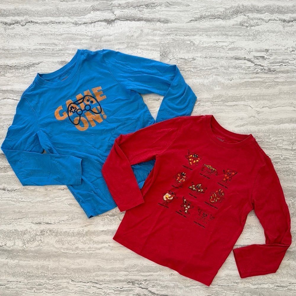 CAT & JACK Boys Graphic Tees Pizza